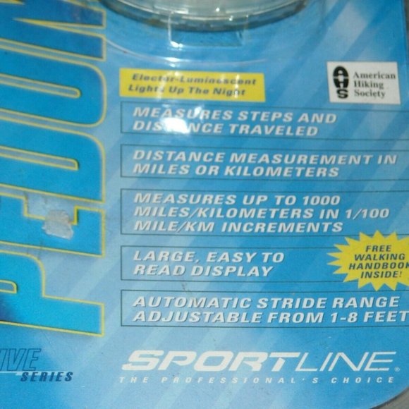 Night View Pedometer Sportline Step Running Fitness - Picture 4 of 4